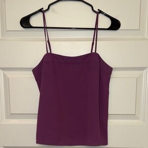 Women's Purple Spaghetti Strap Top